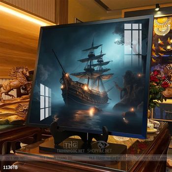 Tranh thuận buồm xuôi gió treo tường đẹp