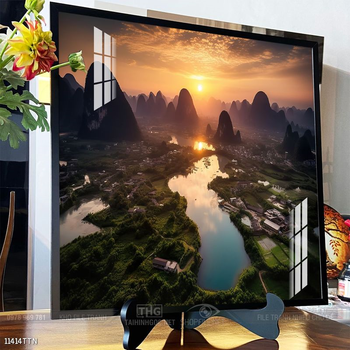 Tranh phong thủy nghệ thuật đẹp nhất