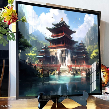 Tranh phong thủy treo trang trí phòng khách