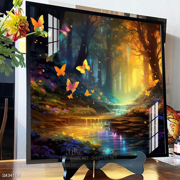 Tranh phong thủy sơn thủy hữu tình