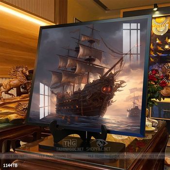 Tranh thuyền buồm và cảnh biển