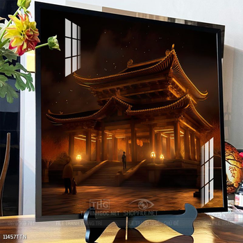 Tranh phong thủy sơn thủy đẹp