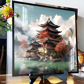 Tranh phong thủy treo trang trí phòng khách