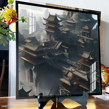 Tranh phong thủy treo trang trí phòng khách