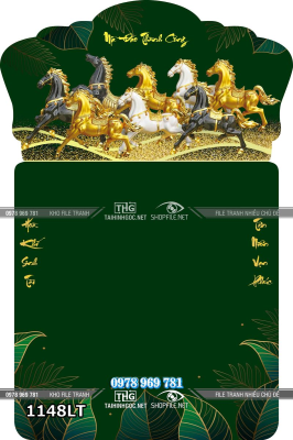 File lịch tết 2026 mã đáo thành công bát mã 1148LT