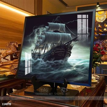 Tranh thuận buồm xuôi gió trang trí tường nhà