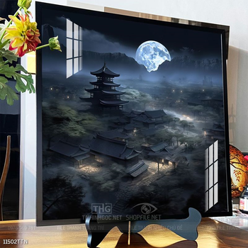 Tranh phong thủy treo trang trí phòng khách