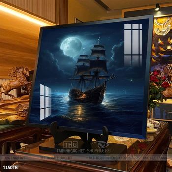 Tranh thuận buồm xuôi gió đẹp ấn tượng