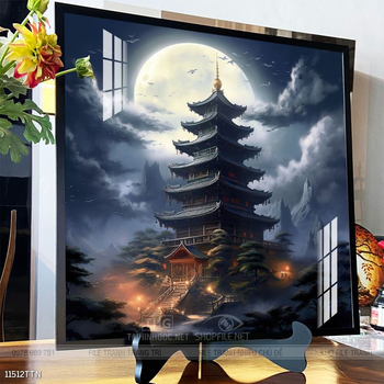 Tranh phong thủy sơn thủy hữu tình