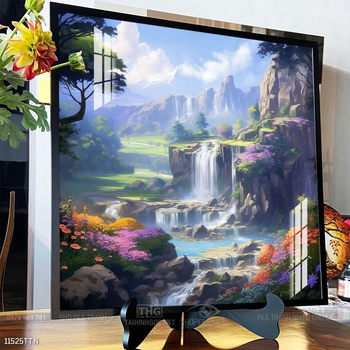 Tranh phong thủy sơn thủy hữu tình