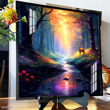 Tranh phong thủy sơn thủy đẹp