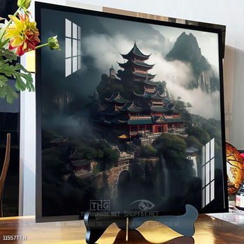 Tranh phong thủy sơn thủy đẹp