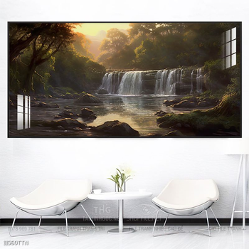 Tranh phong thủy sơn thủy hữu tình