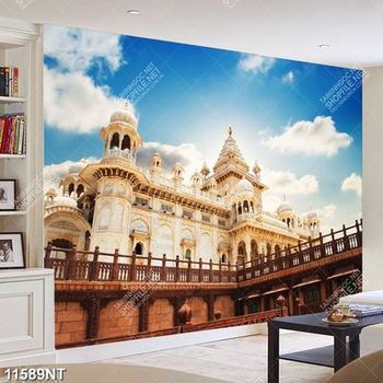 Tranh tòa nhà đẹp