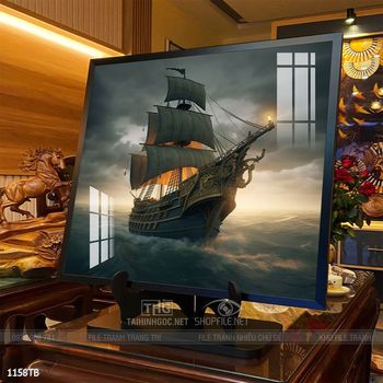 Tranh thuận buồm xuôi gió treo tường đẹp