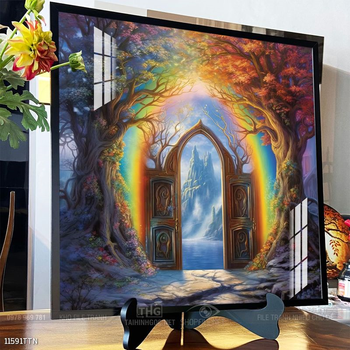 Tranh phong thủy nước non tuyệt đẹp