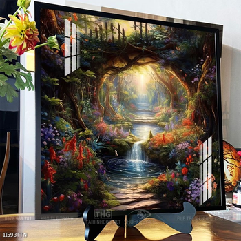 Tranh phong thủy treo trang trí phòng khách