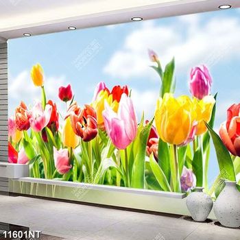 Tranh hoa tulip đẹp 11601NT
