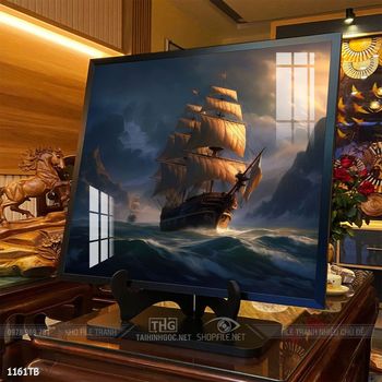 Tranh thuận buồm xuôi gió đẹp ấn tượng