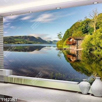 Tranh sông núi tuyệt đẹp 11623NT