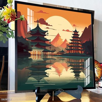 Tranh phong thủy treo trang trí phòng khách