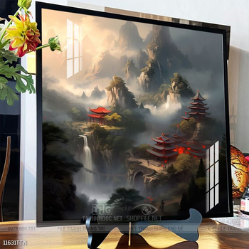 Tranh phong thủy nghệ thuật đẹp nhất