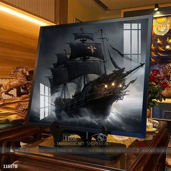 Tranh phong thủy thuận buồm xuôi gió tài lộc đẹp