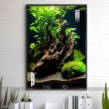 Tranh cá heo decor trang trí tường nhà