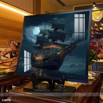 Tranh thuận buồm xuôi gió treo tường đẹp