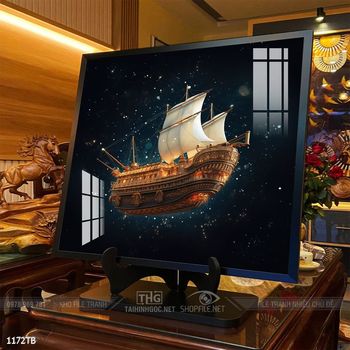 Tranh thuận buồm xuôi gió đẹp ấn tượng