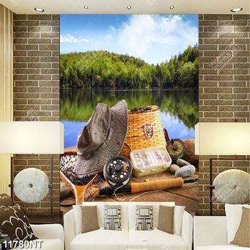 Tranh dụng cụ câu cá