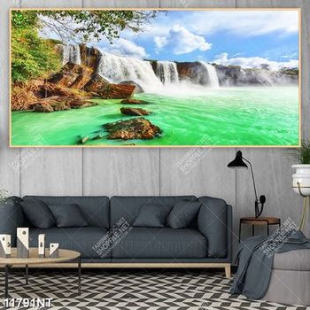 Tranh thác nước tuyệt đẹp 11791NT