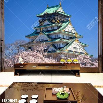 Tranh phong cảnh hoa anh đào tuyệt đẹp