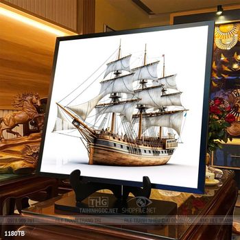 Tranh thuận buồm xuôi gió treo tường đẹp