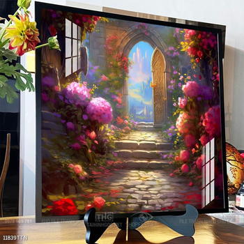 Tranh phong thủy nước non tuyệt đẹp