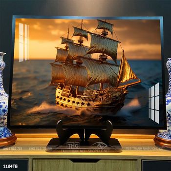 Tranh thuận buồm xuôi gió treo tường