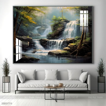 Tranh phong thủy treo trang trí phòng khách