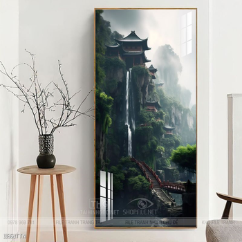 Tranh treo phòng khách theo phong thủy