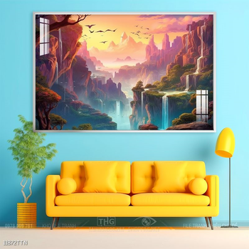 Tranh phong thủy nghệ thuật decor