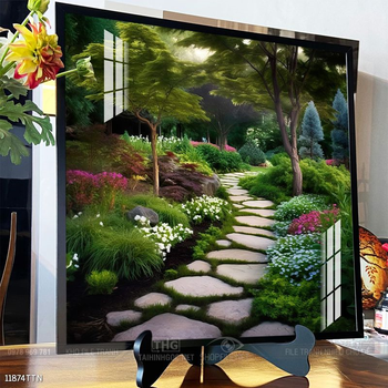 Tranh phong thủy sơn thủy đẹp