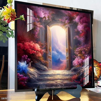 Tranh phong thủy nước non tuyệt đẹp