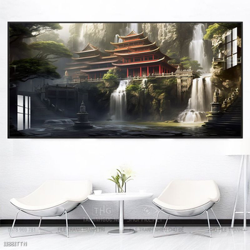 Tranh treo phòng khách theo phong thủy