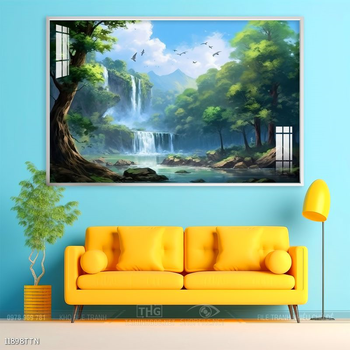 Tranh phong thủy nghệ thuật decor