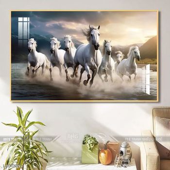 Tranh ngựa đẹp ấn tượng