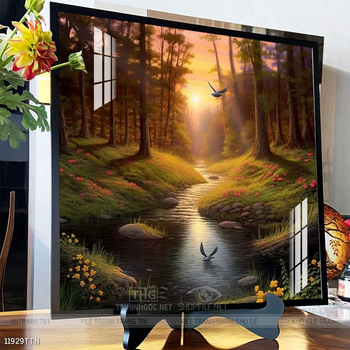 Tranh treo phòng khách theo phong thủy