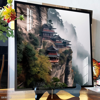 Tranh phong thủy sơn thủy đẹp