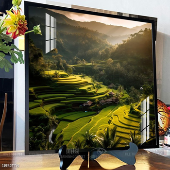 Tranh phong thủy sơn thủy đẹp