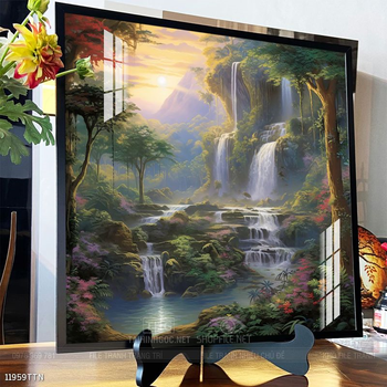 Tranh treo phòng khách theo phong thủy