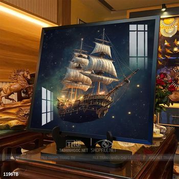 Tranh thuận buồm xuôi gió đẹp