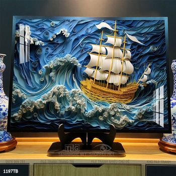 Tranh thuyền và biển